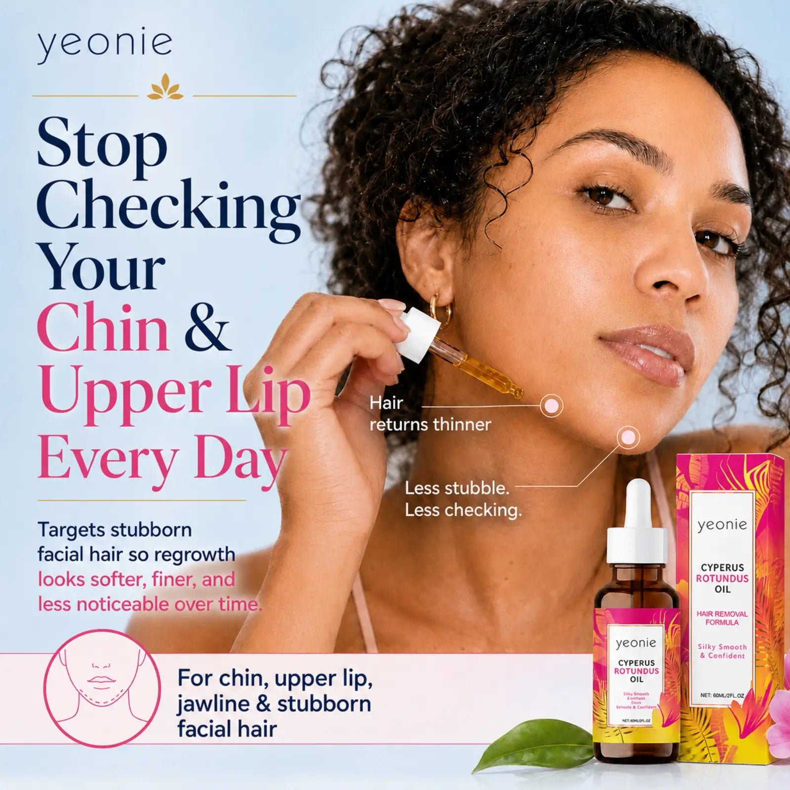 Yeonie Cyperus Rotundus Hair Reduction Serum