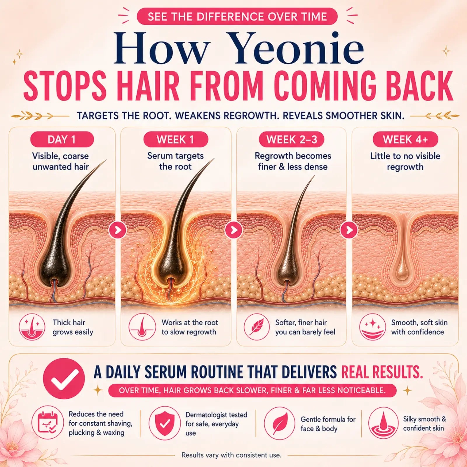 Yeonie Cyperus Rotundus Hair Reduction Serum