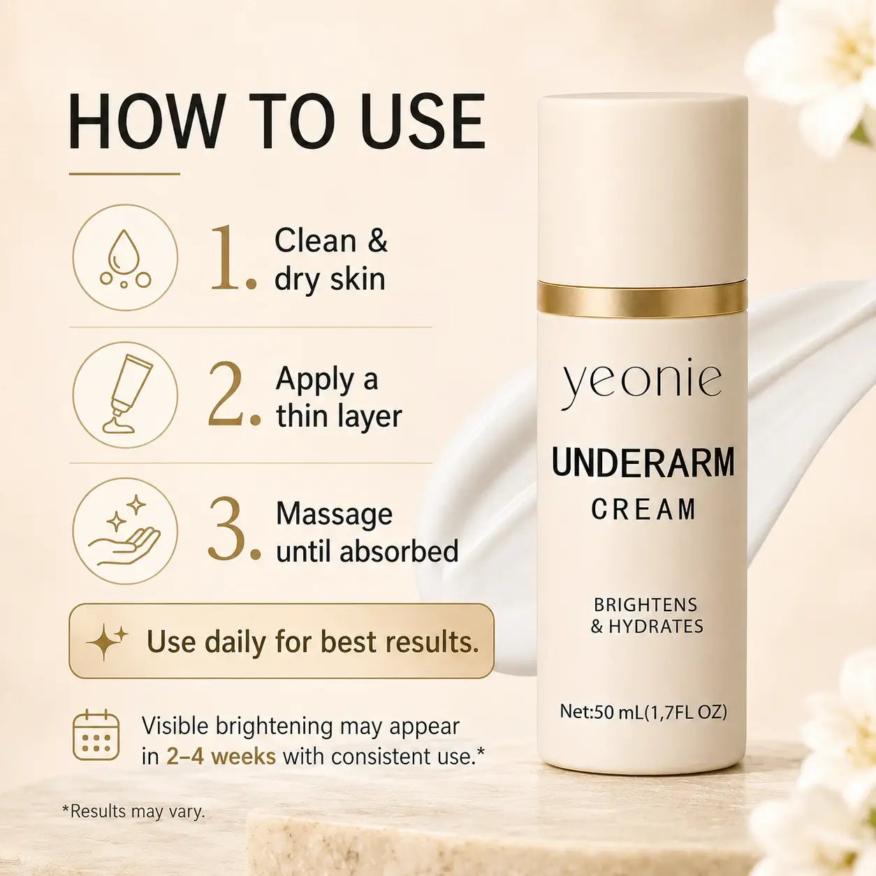 Yeonie Underarm Brightening Cream